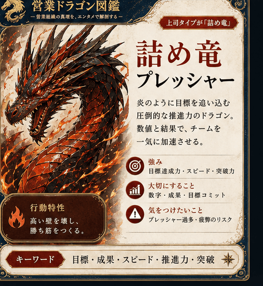 詰め竜 プレッシャーカード